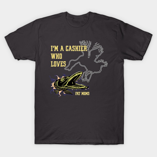 Fishing of pike duck's eater for a cashier T-Shirt by GraphGeek